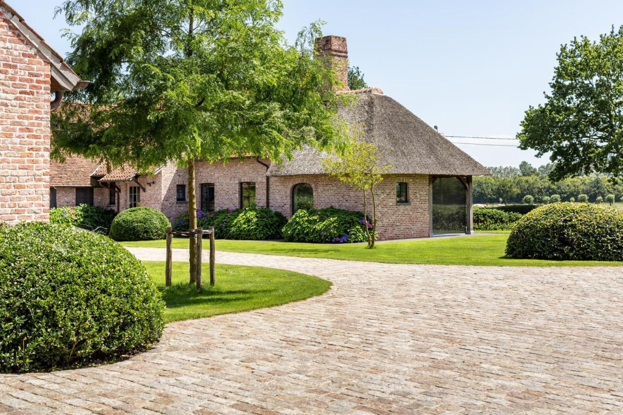 Hoeve Den Akker - Luxueuze Vakantiewoningen Met Privetuinen En Alpaca'S Nabij Brugge, Damme, Knokke, Sluis En Cadzand Exterior photo