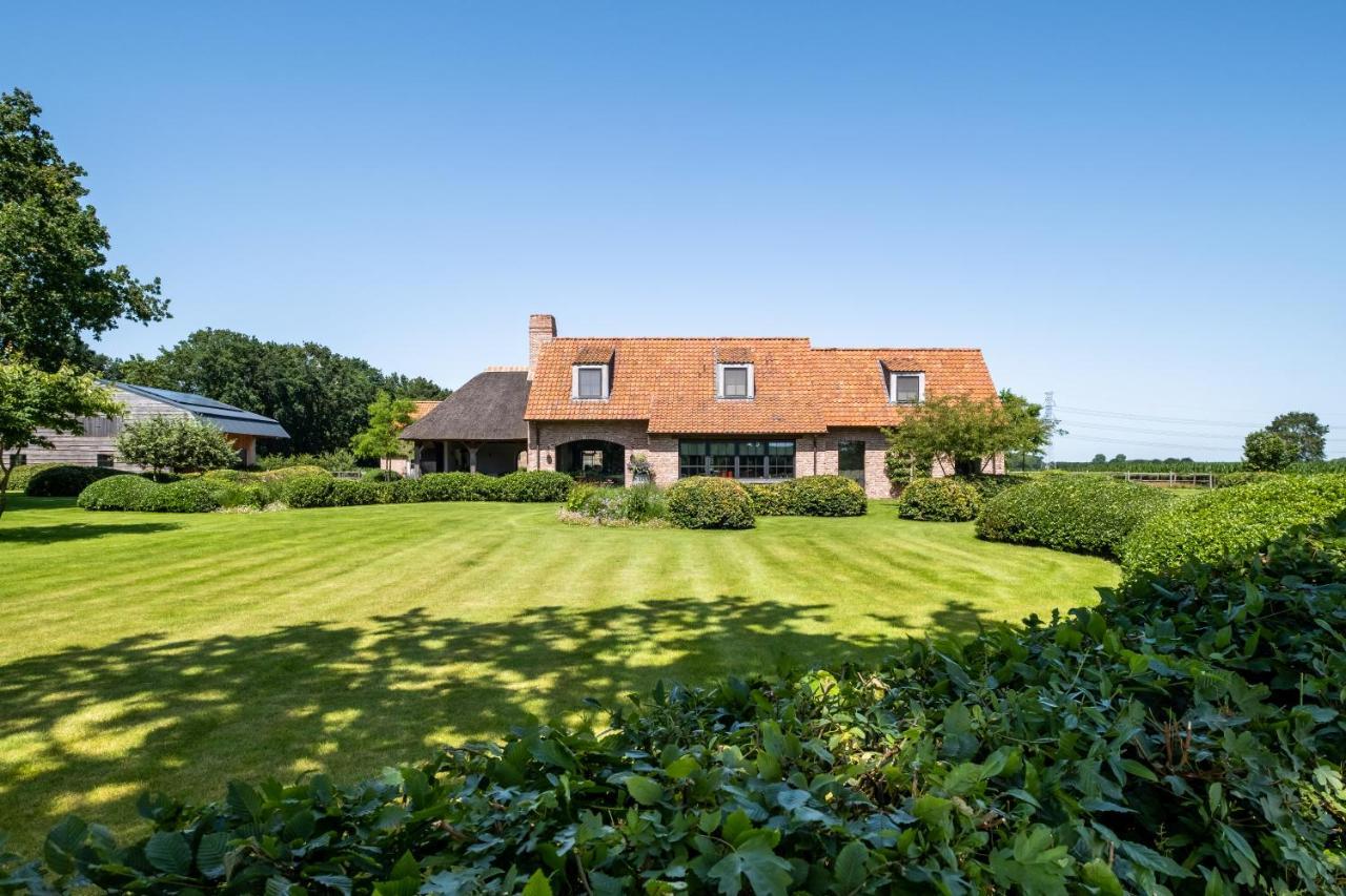 Hoeve Den Akker - Luxueuze Vakantiewoningen Met Privetuinen En Alpaca'S Nabij Brugge, Damme, Knokke, Sluis En Cadzand Exterior photo